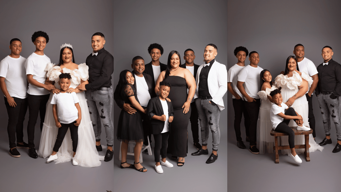 Luxury Family Photo Shoot (15 Images)