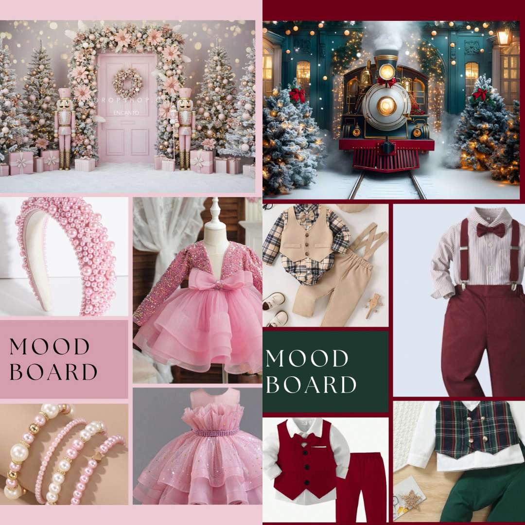 Styled Kids Christmas session (10 Images)